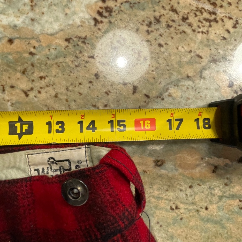 Woolrich vintage buffalo plaid wool hunting pants with quilted lining - 30x30 - Picture 5 of 6